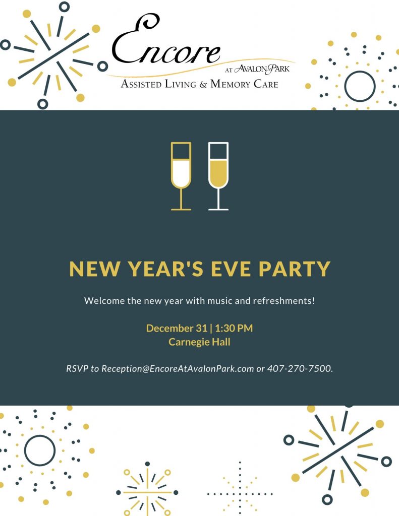 New Years Eve Party at Avalon Park