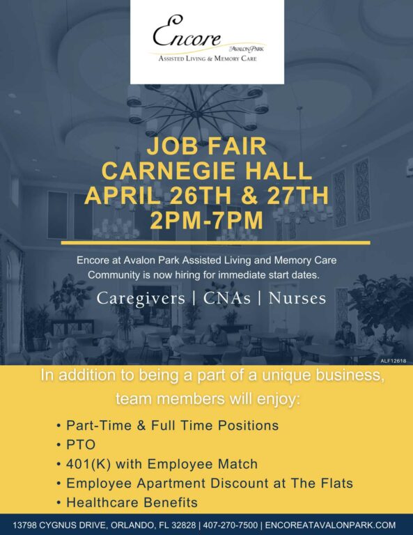 Job Fair at Carnegie Hall